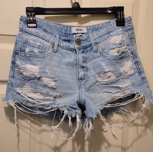 Pistola Light blue 💙  distress denim,S